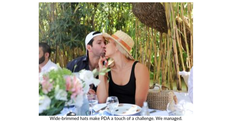 Broad World's Stefanie McAuley and boyfriend share a kiss in St. Tropez